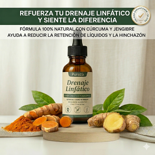 “Pureza Drops™ | Reduce Hinchazón y Drena Líquidos de Forma Natural”